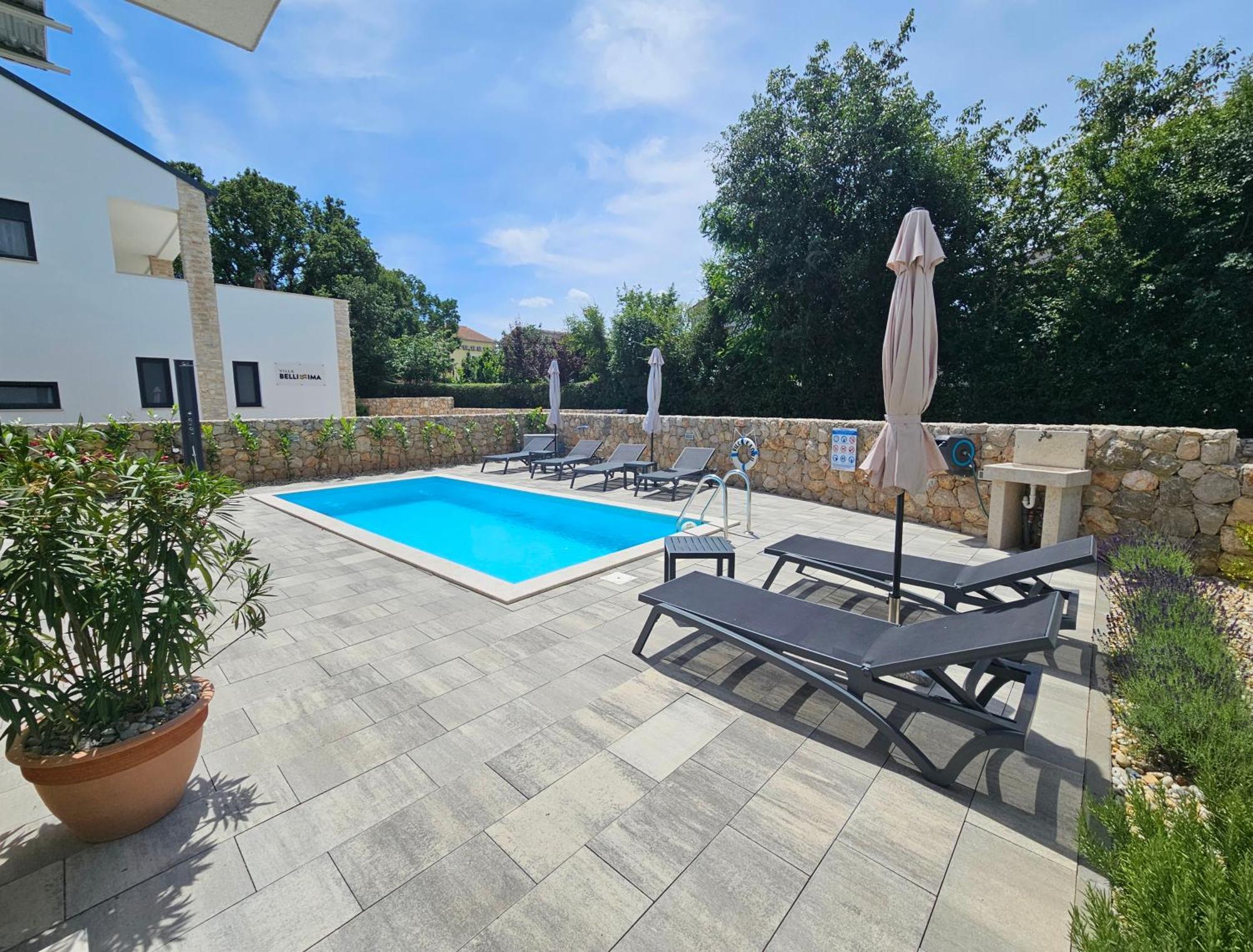 Kaoru Brand New With A Heated Swimming Pool Villa Malinska